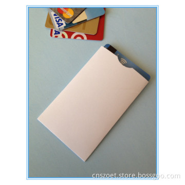 Aluminum Foil RFID Blocking Card Sleeve